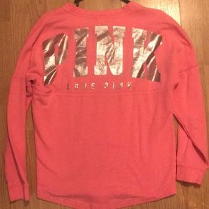 Size small pink with metallic used